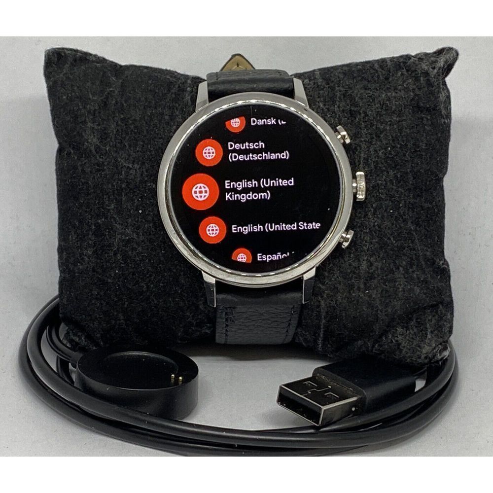 Fossil Gen 4 Authentic Digital Dial Smart Watch Custom Band FTW6017 LT315